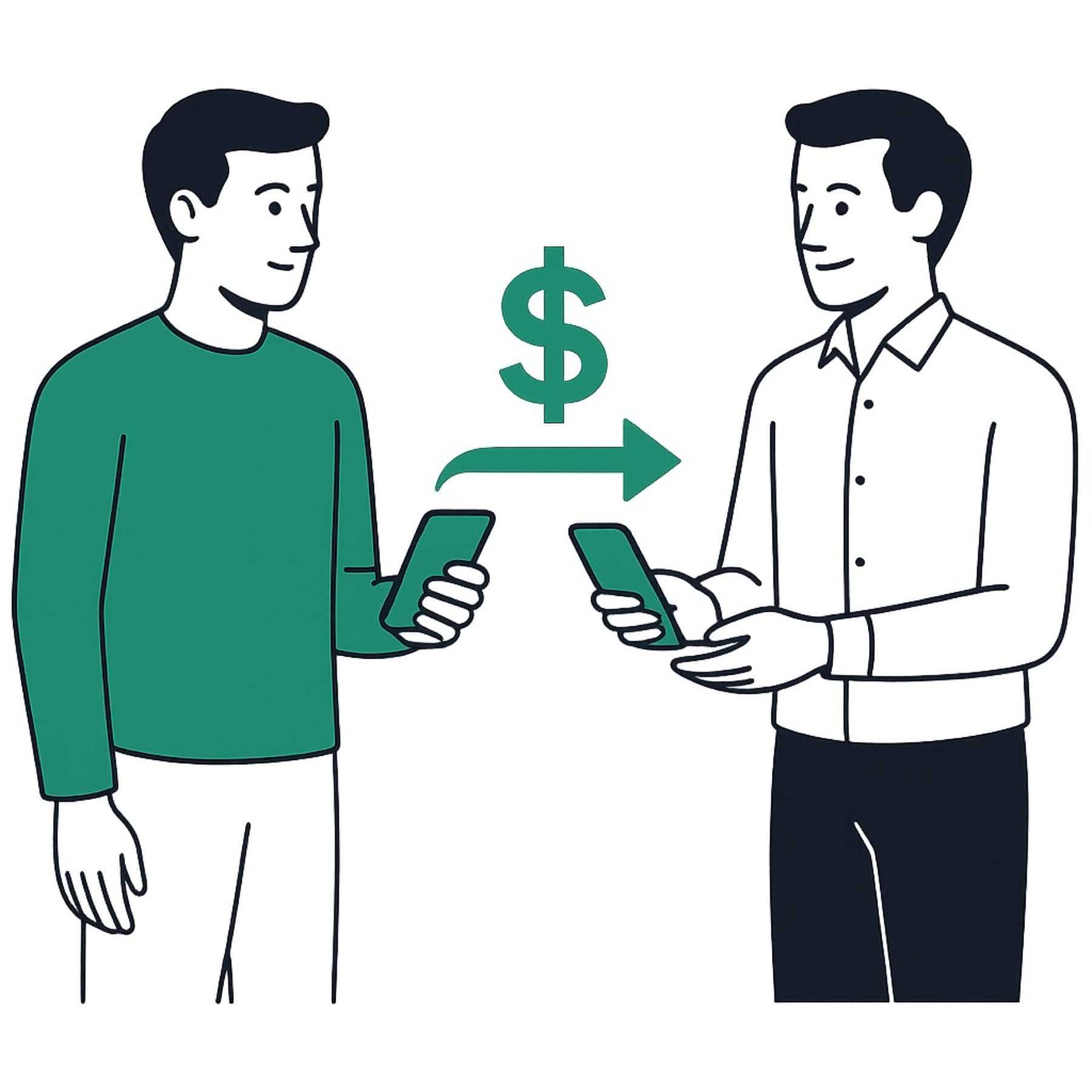 Партнёры обмениваются цифровыми приглашениями и мгновенными выплатами