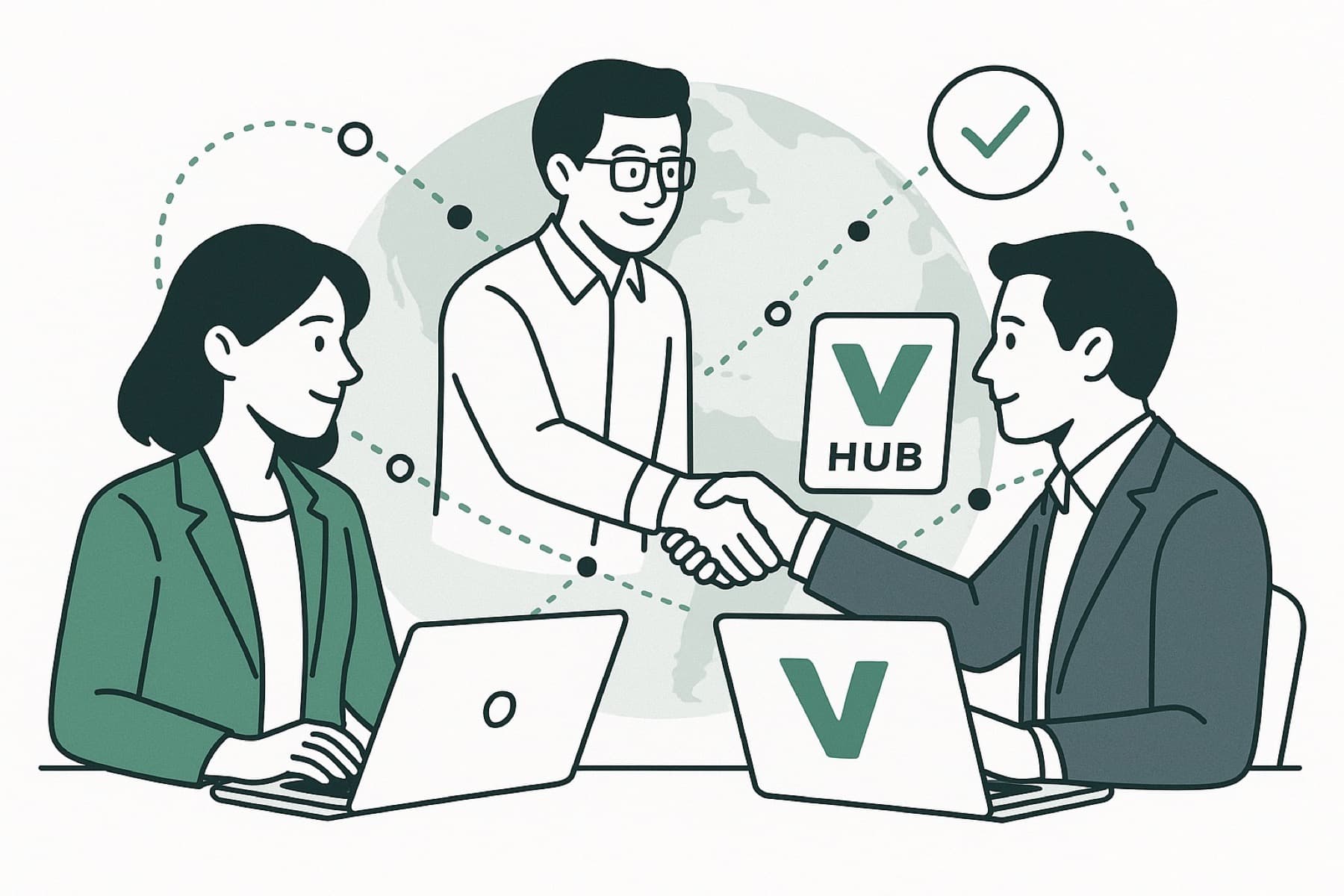 Партнёры V HUB обсуждают локальное сотрудничество